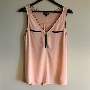 Express Women’s Pink Sleeveless Blouse Size Large